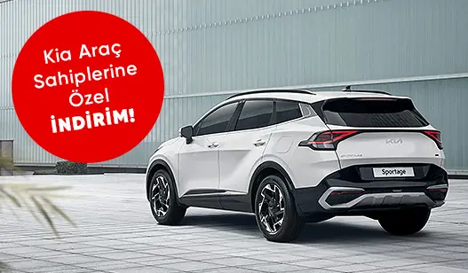 Kia Araç Sahiplerine Özel Periyodik Bakım İndirimi