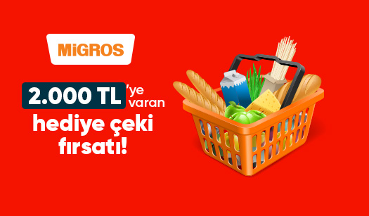 Migros alışveriş kodu ile bedava alışverişin keyfini çıkar!
