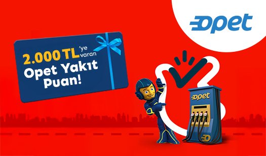 Opet Yakıt puan kazan, yolların keyfini sür!